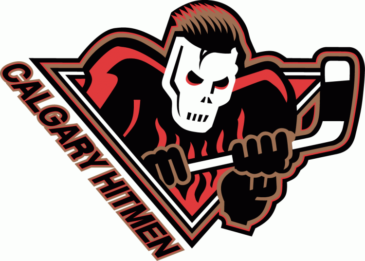 calgary hitmen 1998-pres primary logo iron on heat transfer